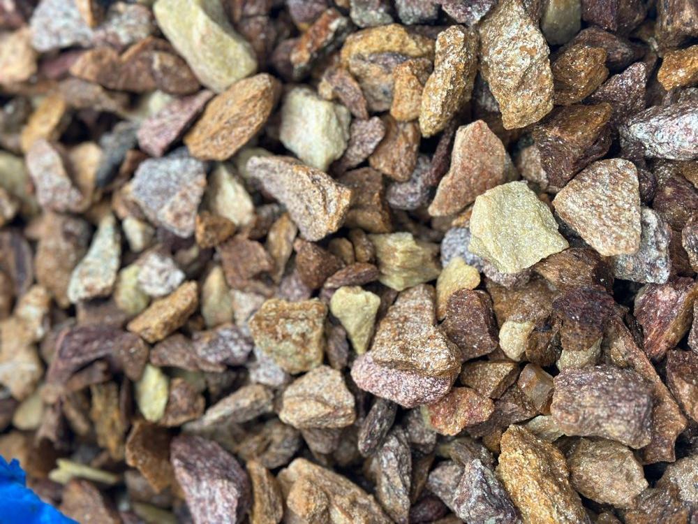 Златолит персиковый декоративная каменная крошка купить в Искитиме