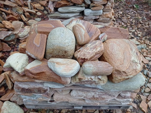 Златолит жёлтый, жёлто-зелёный глыбки и валуны для ланшафтного дизайна купить в Искитиме