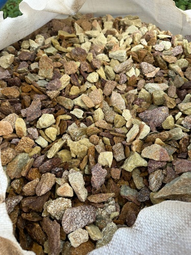 Златолит персиковый декоративная каменная крошка купить в Искитиме