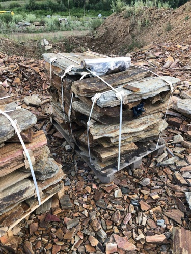 Плитняк кора дерева 50-100мм для пошаговых дорожек купить в Искитиме