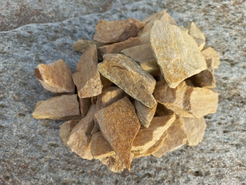 Златолит жёлтый декоративная каменная крошка купить в Искитиме