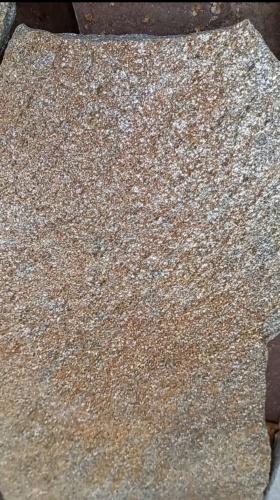 Плитняк златолит серебристый для цоколя, отмостки купить в Искитиме