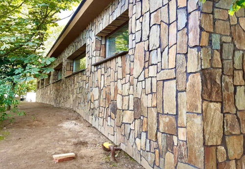 Плитняк кора дерева для цоколя, отмостки купить в Искитиме