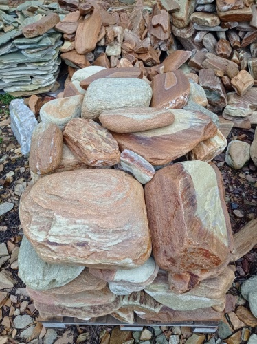 Златолит жёлтый, жёлто-зелёный глыбки и валуны для ланшафтного дизайна купить в Искитиме